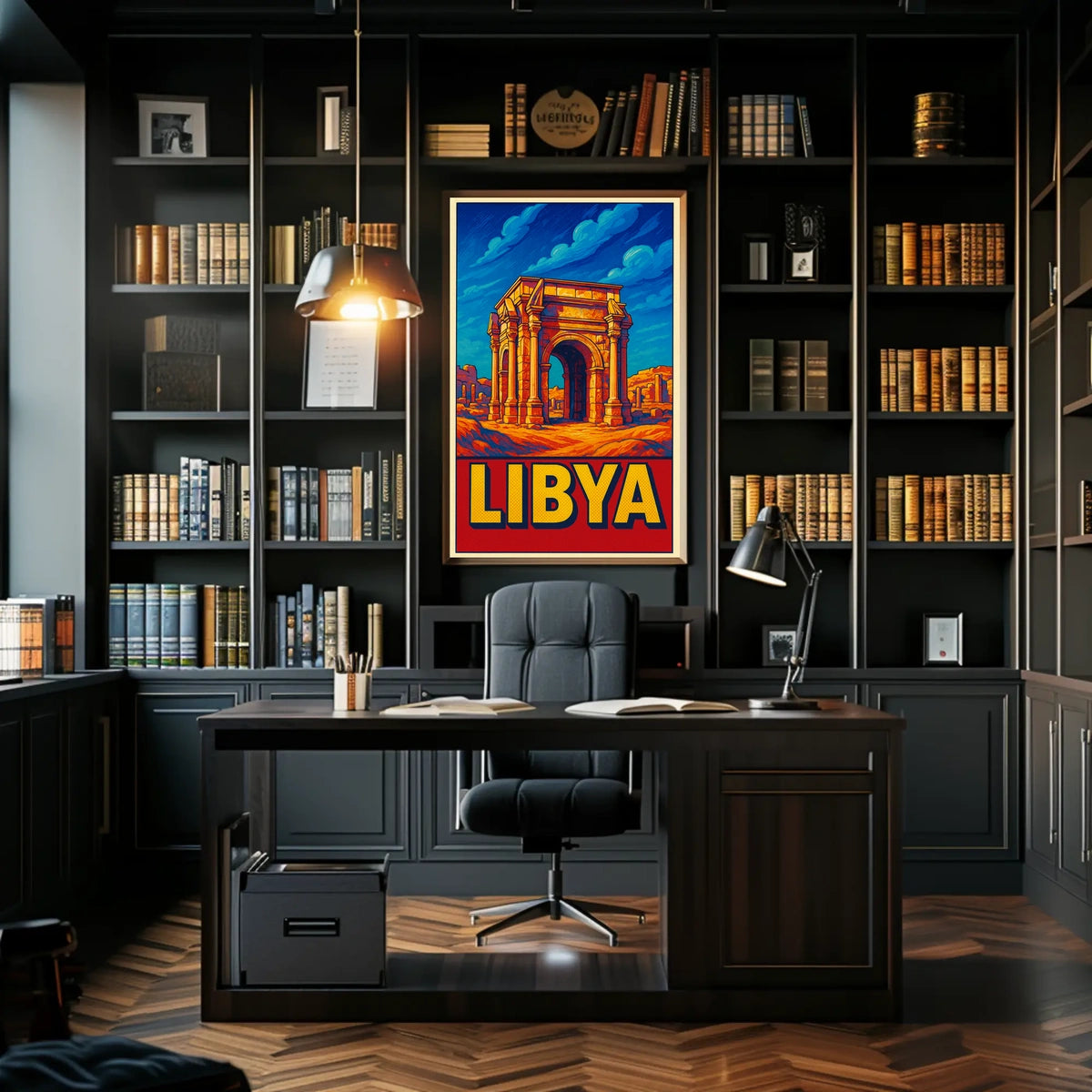 Libya Ancient Ruins Poster