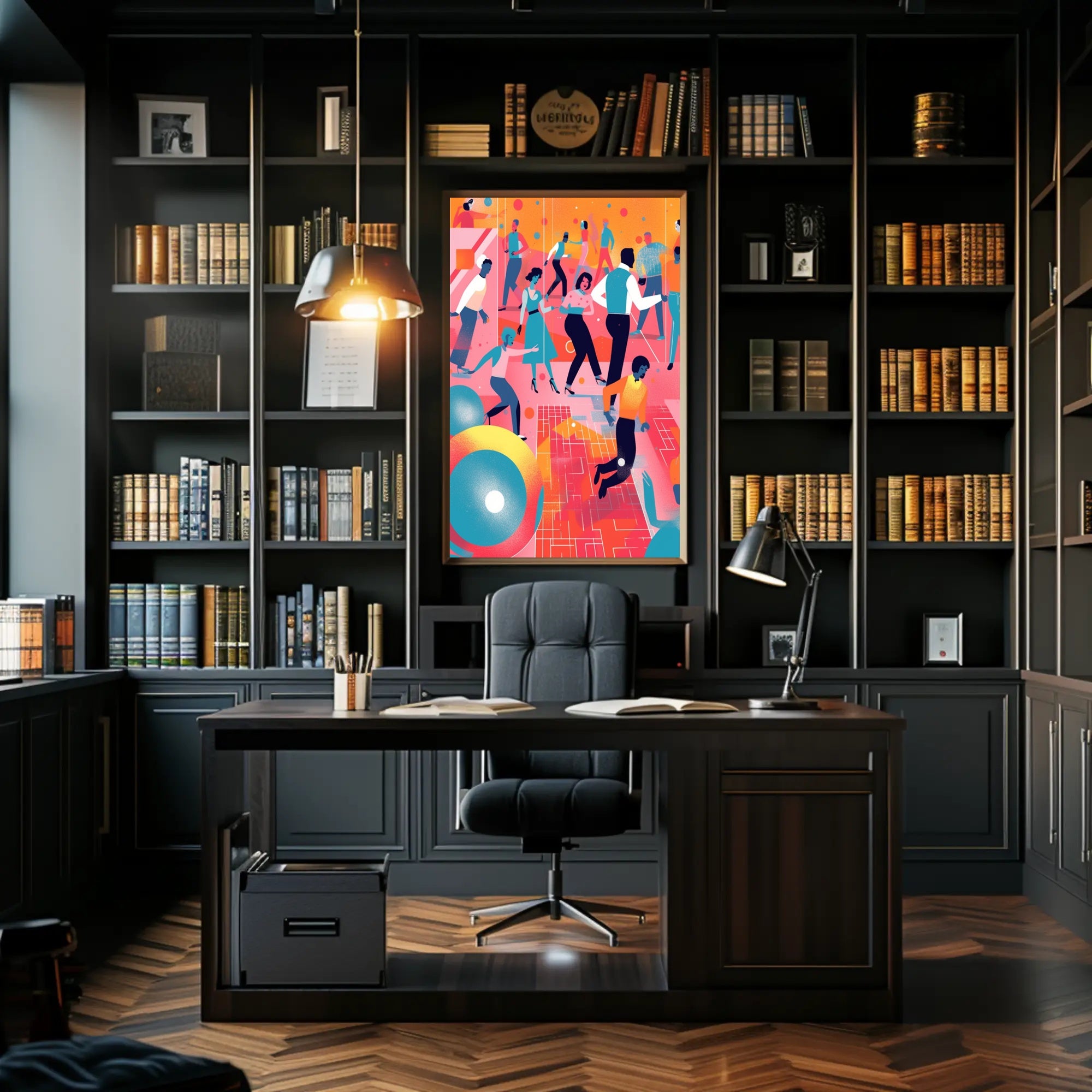 Vibrant Dance Celebration Poster