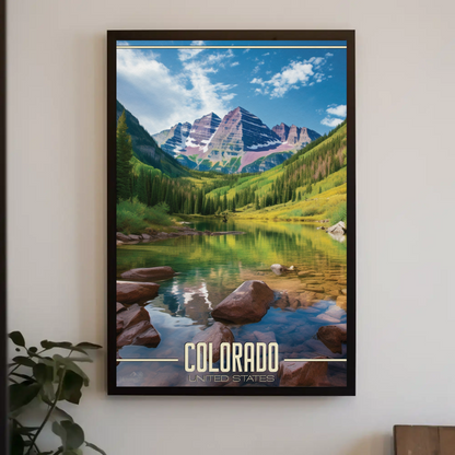 Colorado Vintage Poster