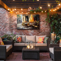 Charming Café Retreat Poster