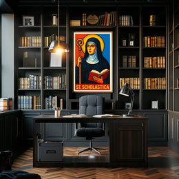 St. Scholastica Poster