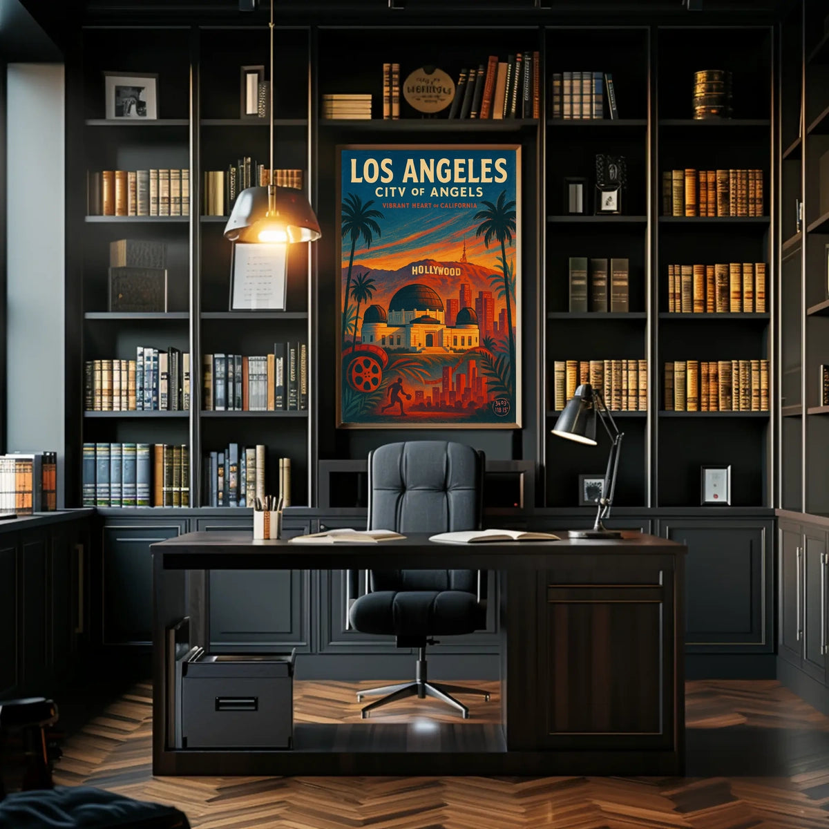 Los Angeles City of Angels Poster