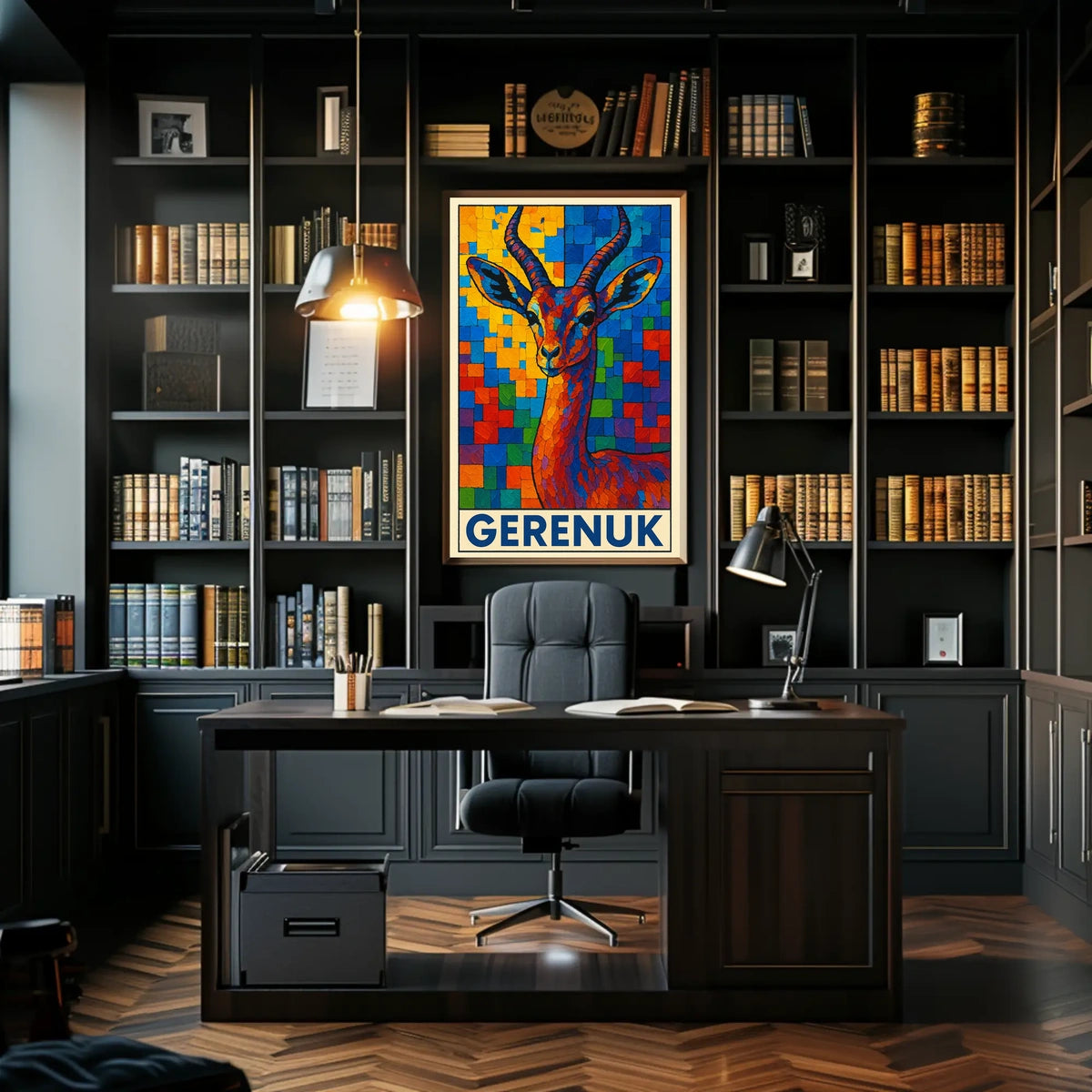 Gerenuk Art Poster