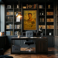 Jim Thorpe Legendary Athlete Poster