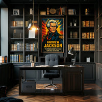 Andrew Jackson Seventh President Poster Wall Art 18x24