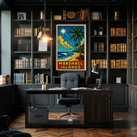 Marshall Islands Paradise Poster