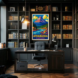 Athabaska, Canada Poster