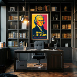 Thomas Jefferson 3rd President Poster