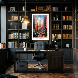New York City Urban Vibes Poster