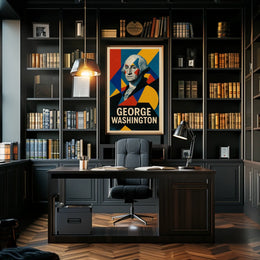 George Washington 1St President Poster