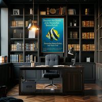 Discover The Charm Of The Heniochus Poster
