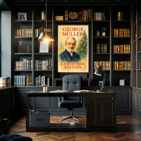 George Müller Holiday Historic Inspired Christmas Festival Poster