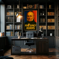 John Quincy Adams Classic Heritage Decor Poster