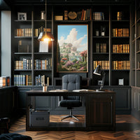 Ancient Elegance Neoclassical Art Cultural Heritage Poster