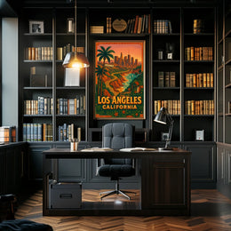 Los Angeles California Dreaming Poster