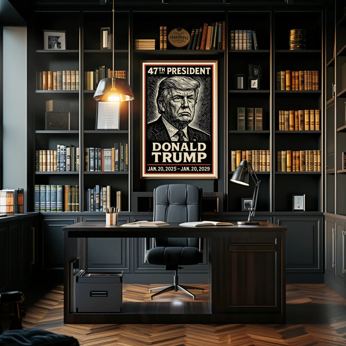 Donald Trump 47th President Poster