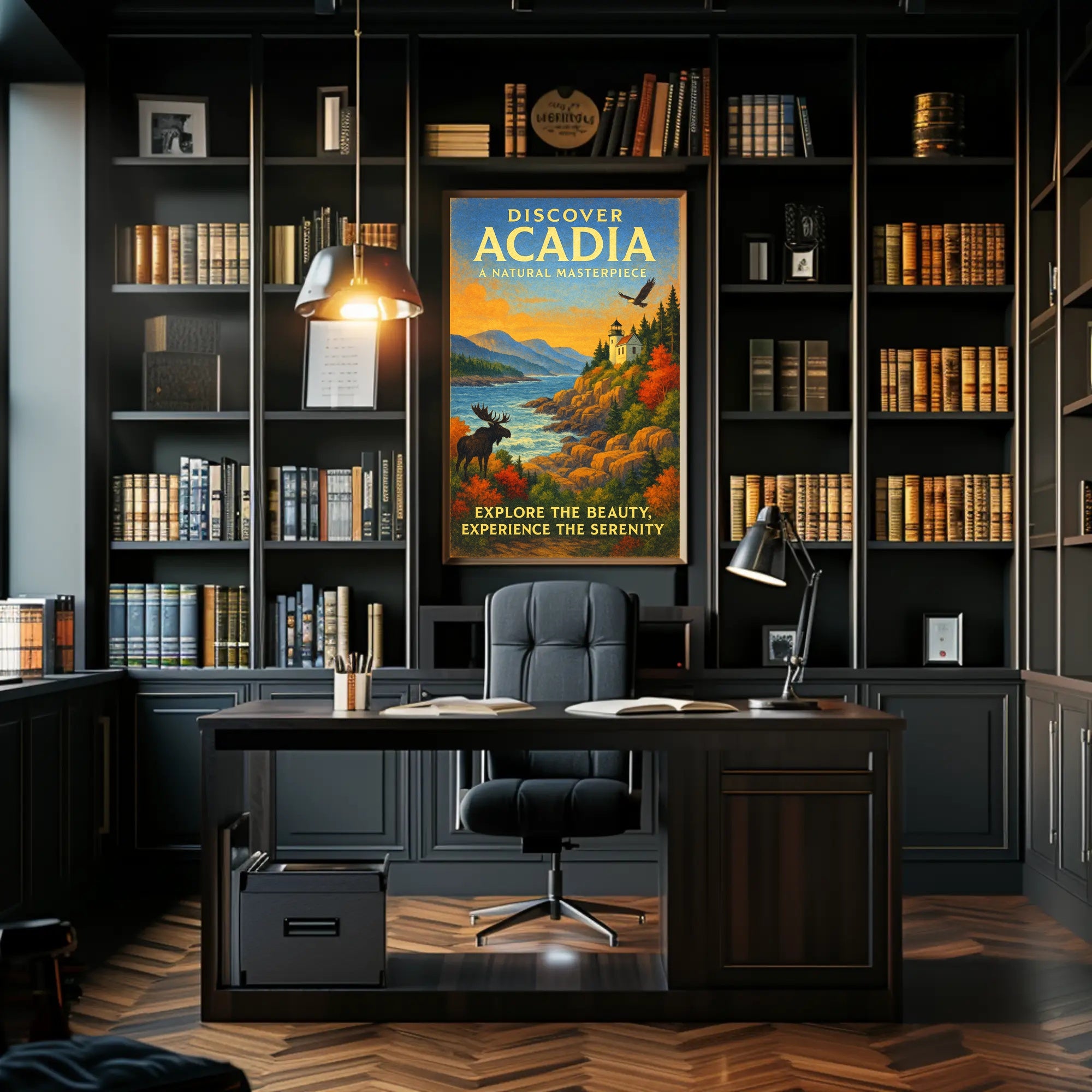 Discover Acadia Poster PosterGoat