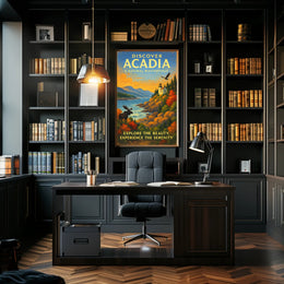Discover Acadia Poster PosterGoat