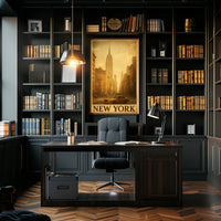 Vintage New York City Vintage Poster