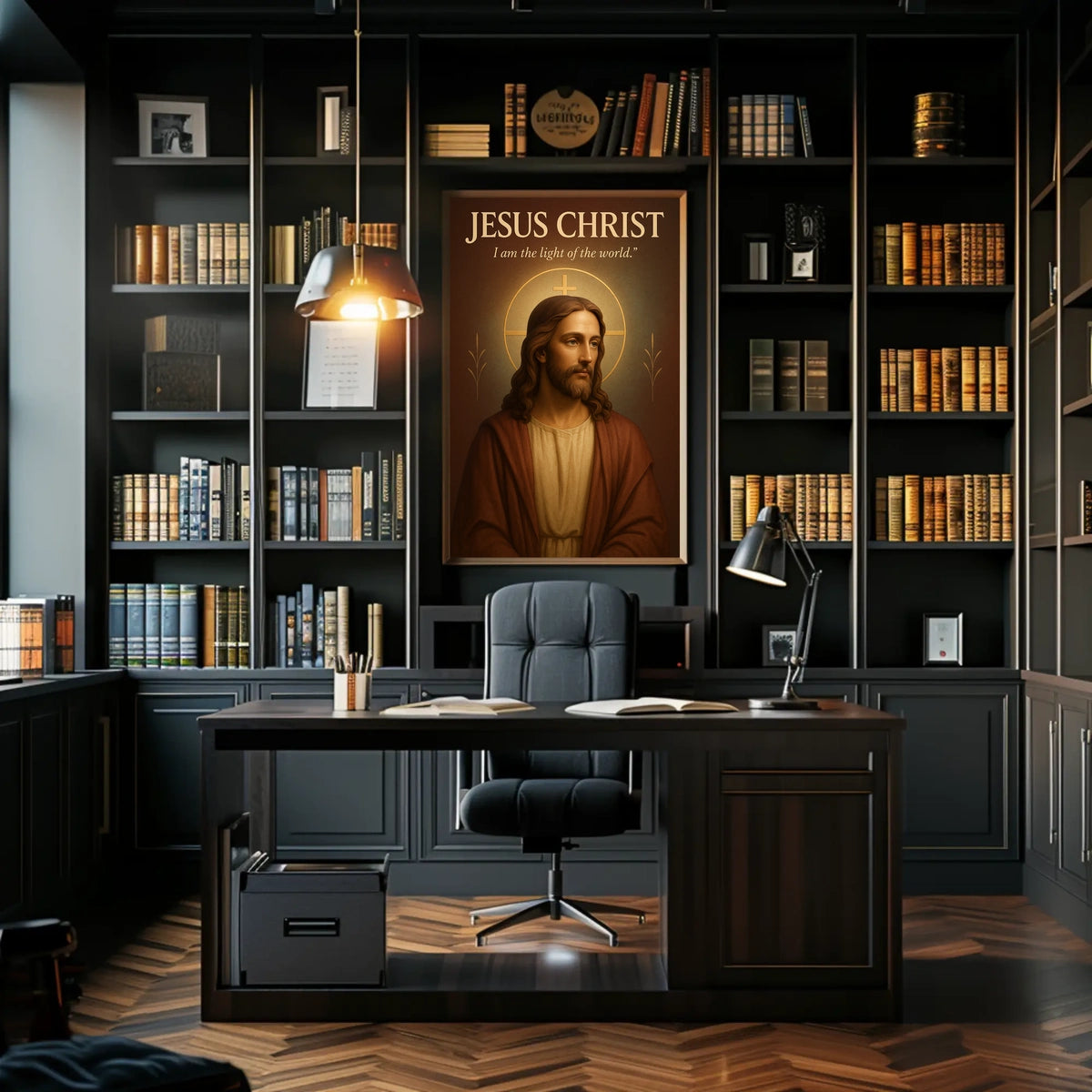 Jesus Christ Light Of The World Poster