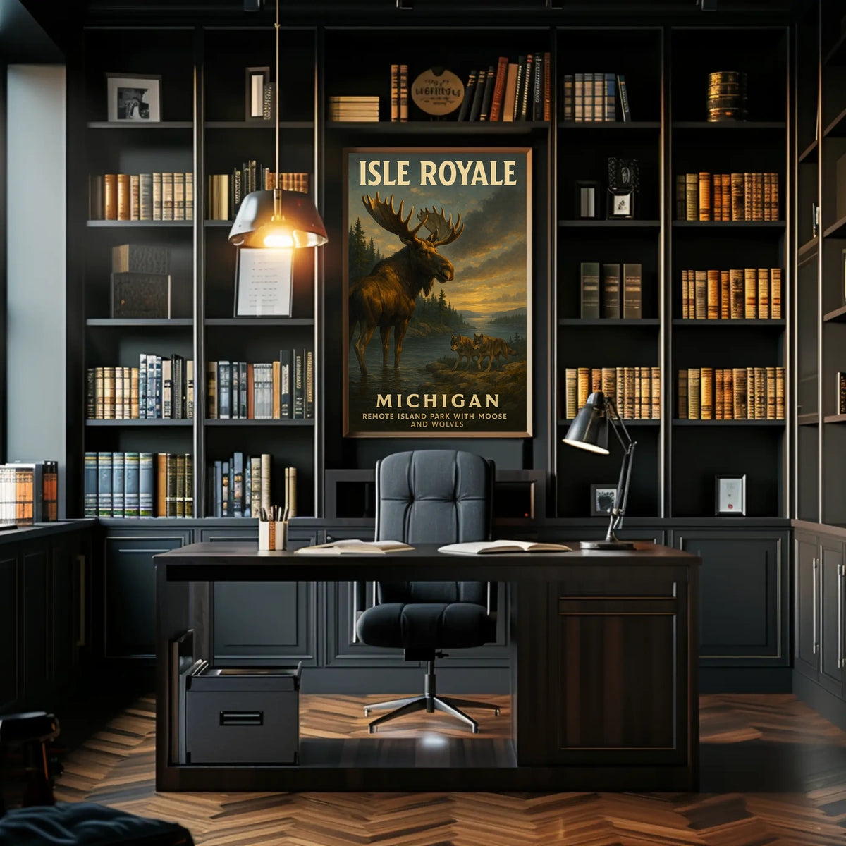 Isle Royale MichiganS Remote Poster