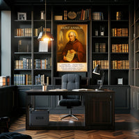 Saint Anselm Patron of Philosophers and Theologians Poster PosterGoat