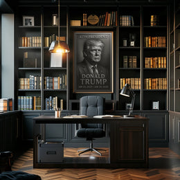 Donald Trump 47th President Poster