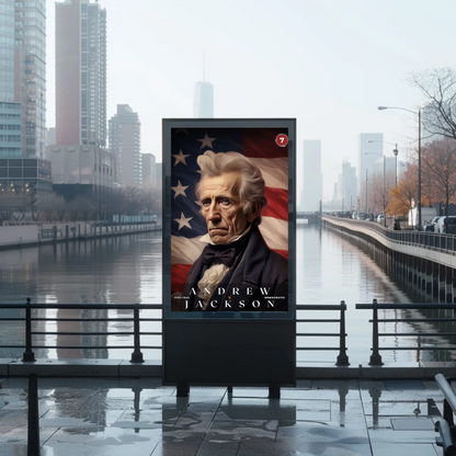 Andrew  Jackson 7th President Of The United States Portrait