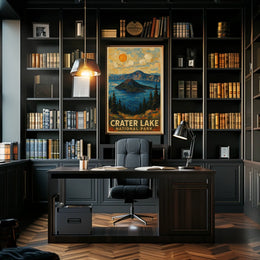 Crater Lake National Park Poster