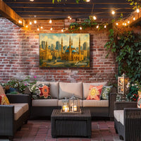 Beiruts Architectural Harmony Poster