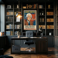 Albert Einstein Nobel Prize In Physics Poster