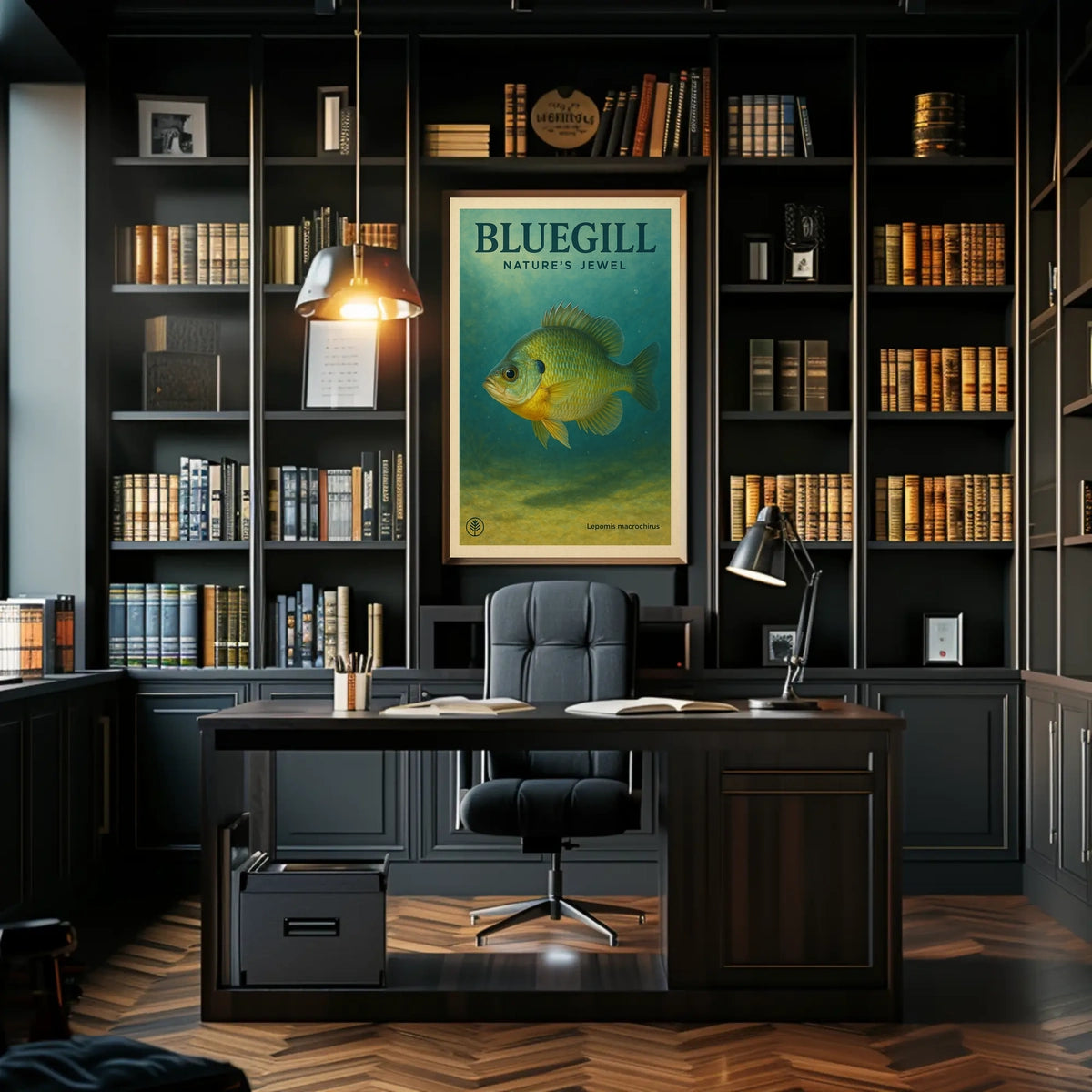 Bluegill NatureS Jewel Poster