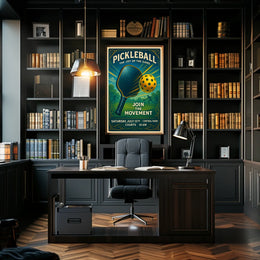 Pickleball The Joy of the Game Poster