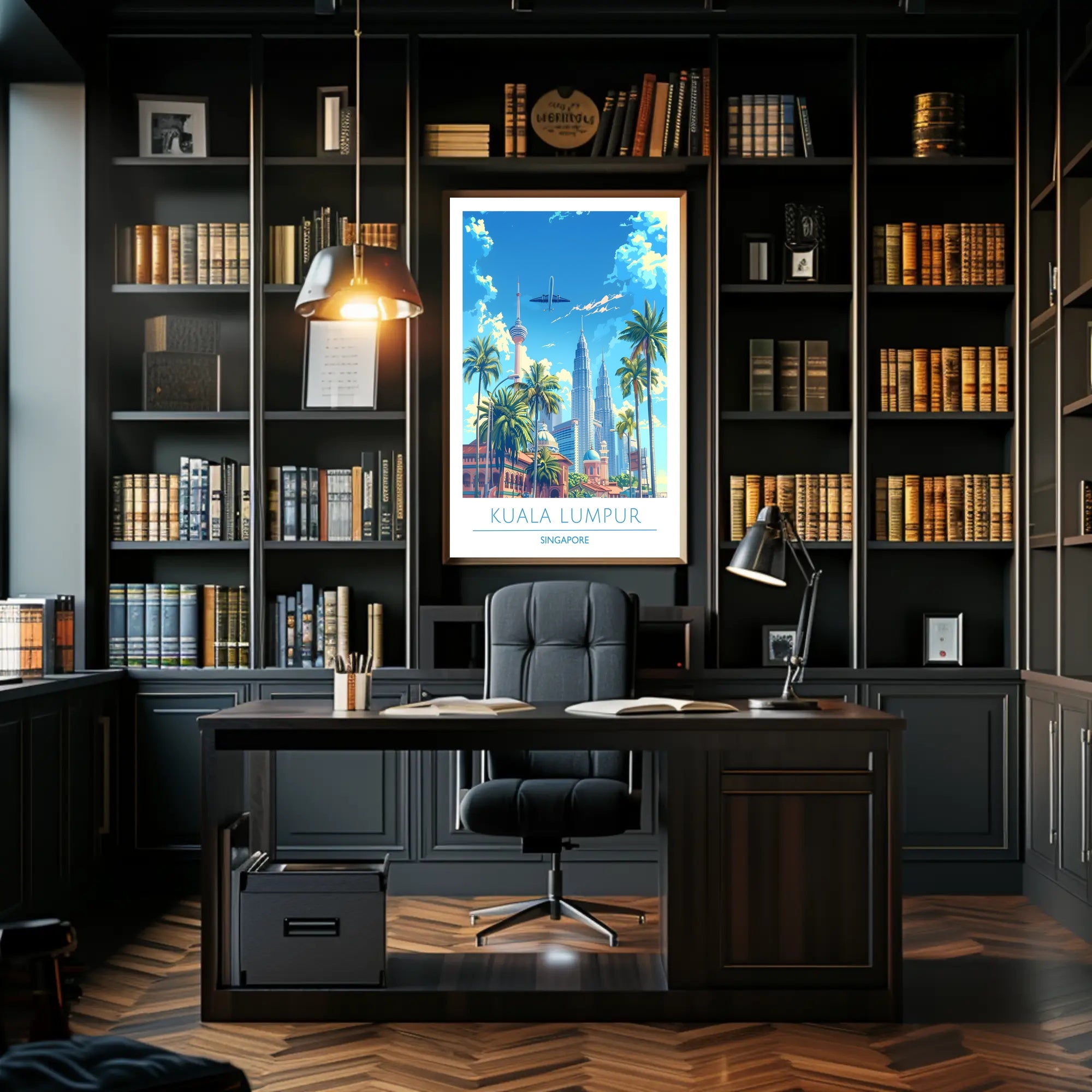 Kuala Lumpur Skyline Poster