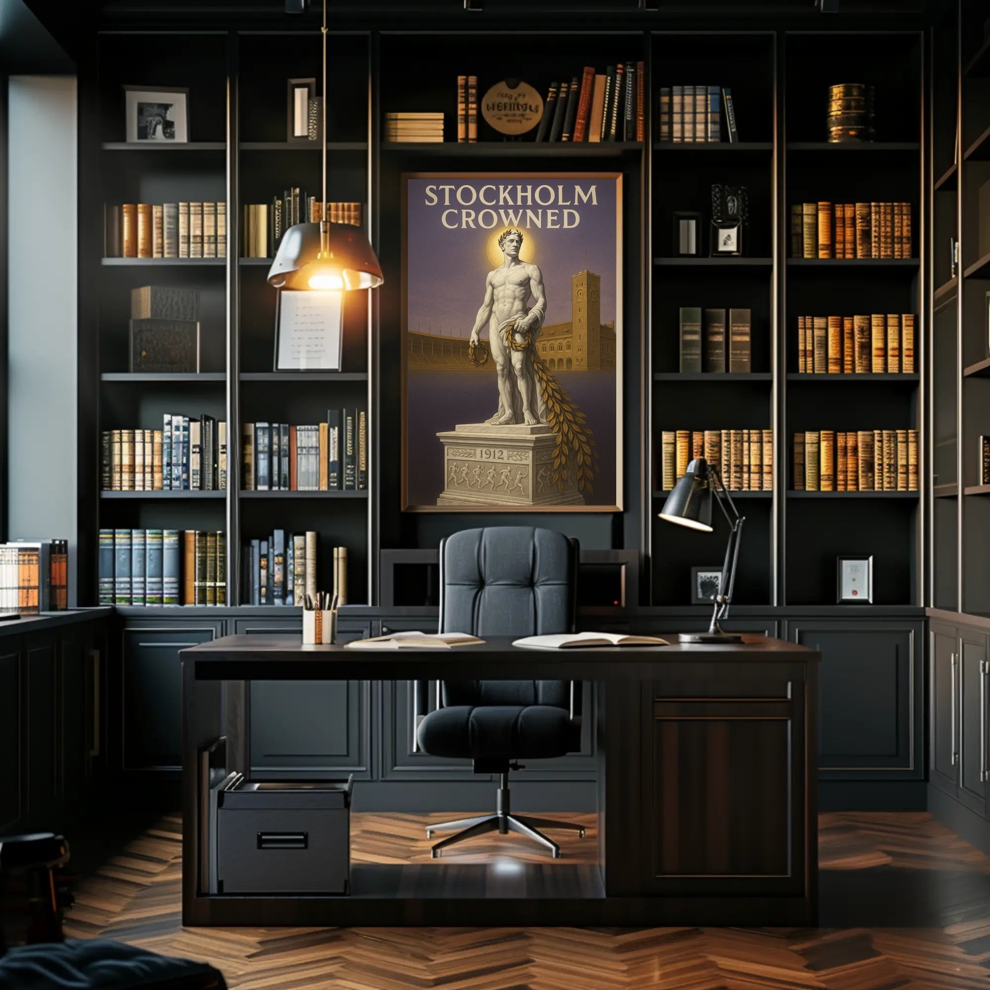 Stockholm Crowned Poster