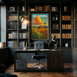 Oklahoma Countryside Poster
