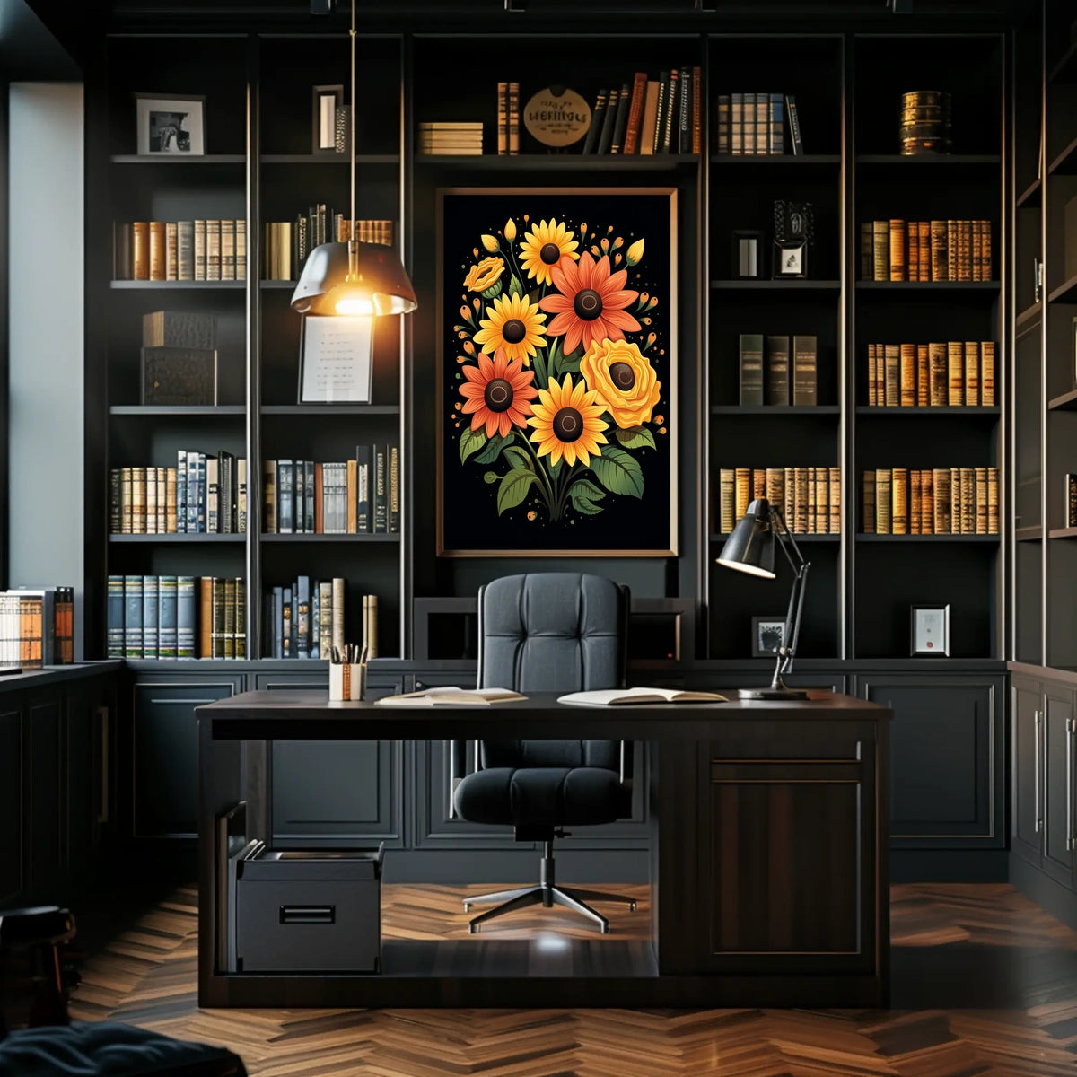 Vibrant Floral Bouquet Poster