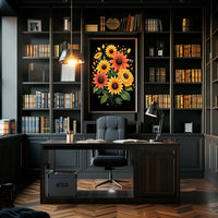 Vibrant Floral Bouquet Poster