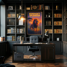 Serengeti Splendor Poster