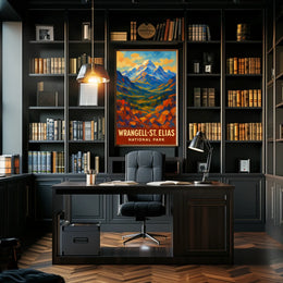 Wrangell-St. Elias National Park Poster