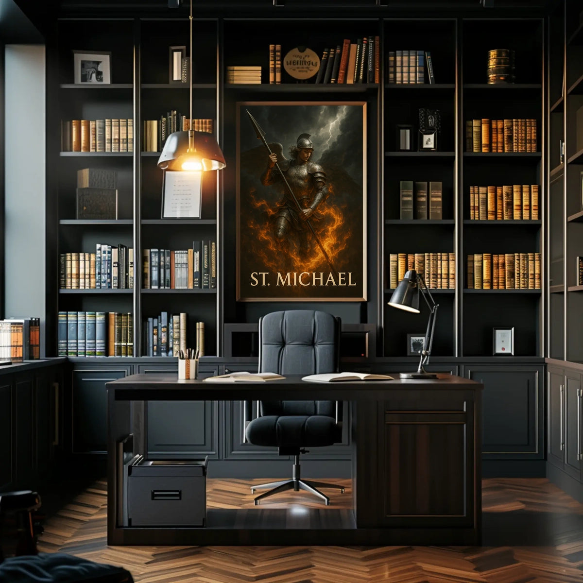 St. Michael Angelic Warrior Poster