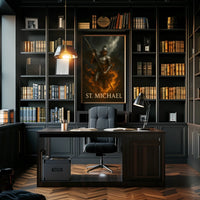 St. Michael Angelic Warrior Poster