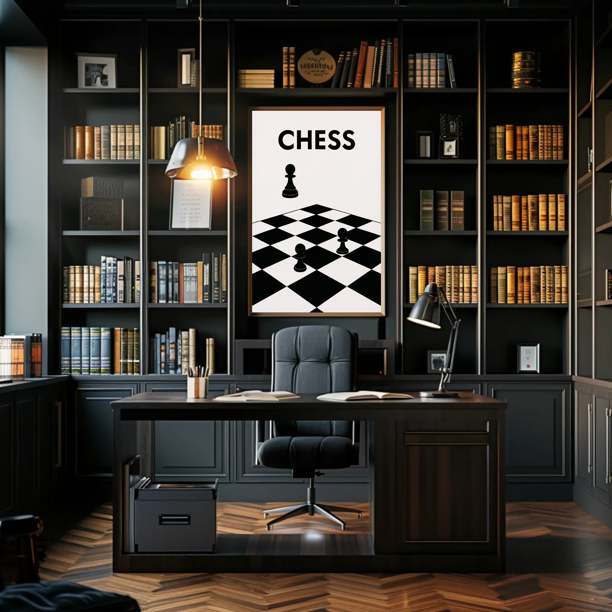 Chess Strategy Poster PosterGoat