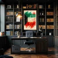 Abstract Flag Art Poster