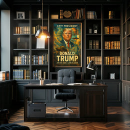 Donald Trump 47Th President Poster