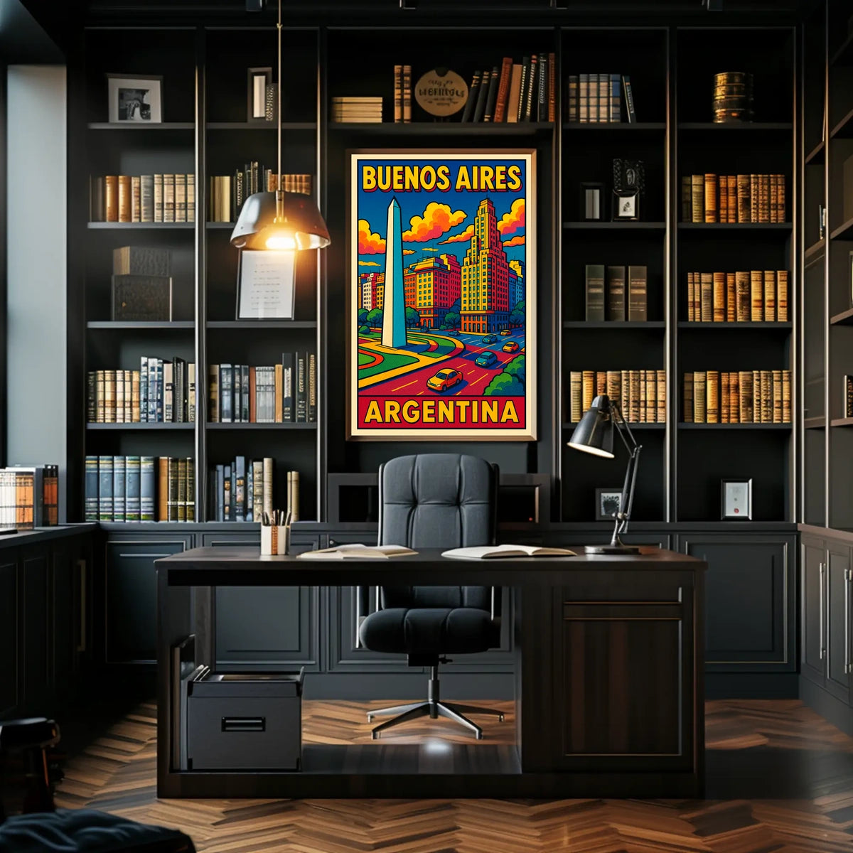 Buenos Aires Travel Poster