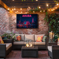 Aruba Nightscape Poster