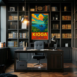 Lake Kioga, Uganda Poster