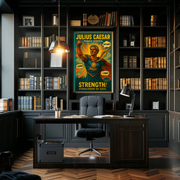 Julius Caesar – Roman General Poster PosterGoat