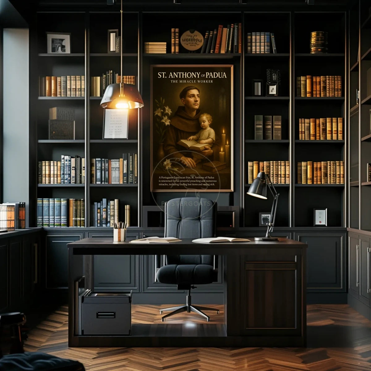 St. Anthony of Padua Religious Heritage Poster